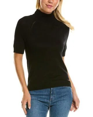 Женский пуловер с водолазкой T Tahari, черный, L
