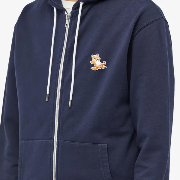 Толстовка Maison Kitsuné Chillax Fox Patch Zipped Hoody