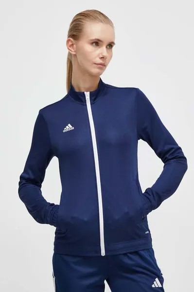 Трекинговая футболка Entrada 22 adidas Performance, темно-синий
