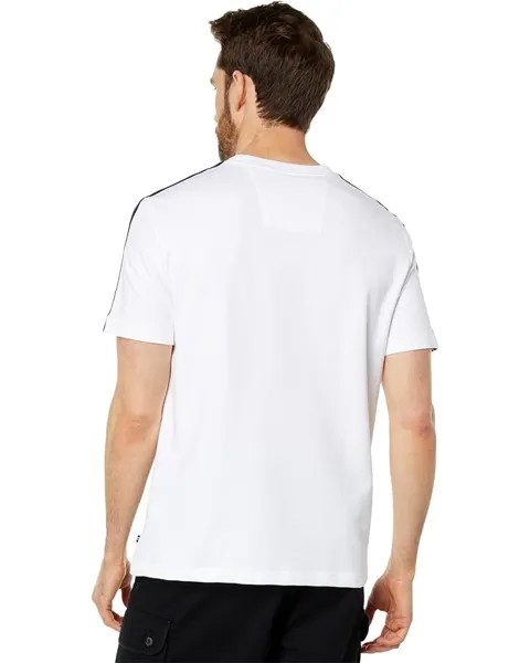 Футболка Nautica Shoulder-Stripe T-Shirt, ярко-белый