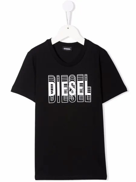 Diesel Kids футболка с логотипом