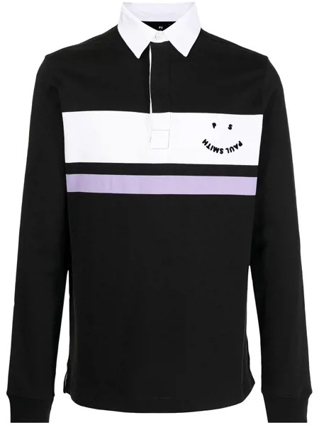 PS Paul Smith рубашка поло с логотипом Happy