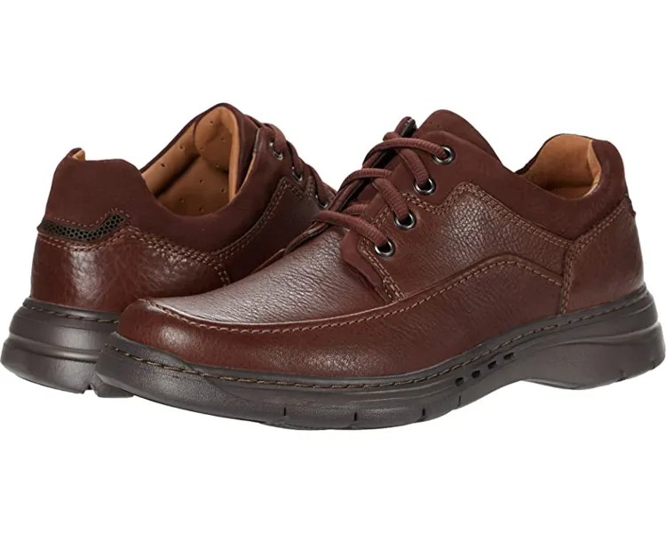 Оксфорды Un Brawley Lace Clarks, кожа