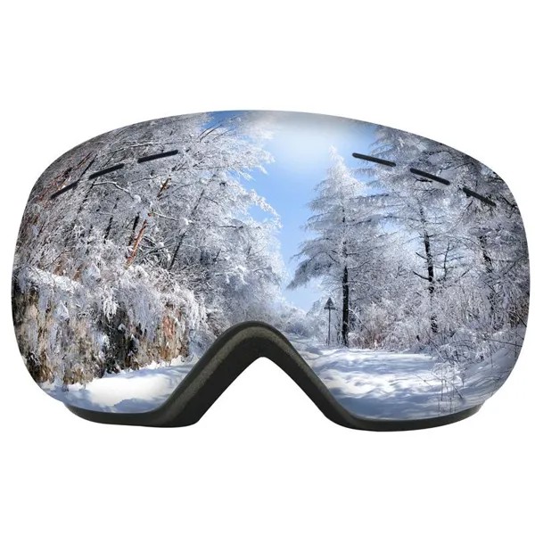 Лыжные очки Двойной Анти-туман Большие сферические мужчины женщины Открытый Лыжные очки Сноуборд Очки можно носить очки миопии