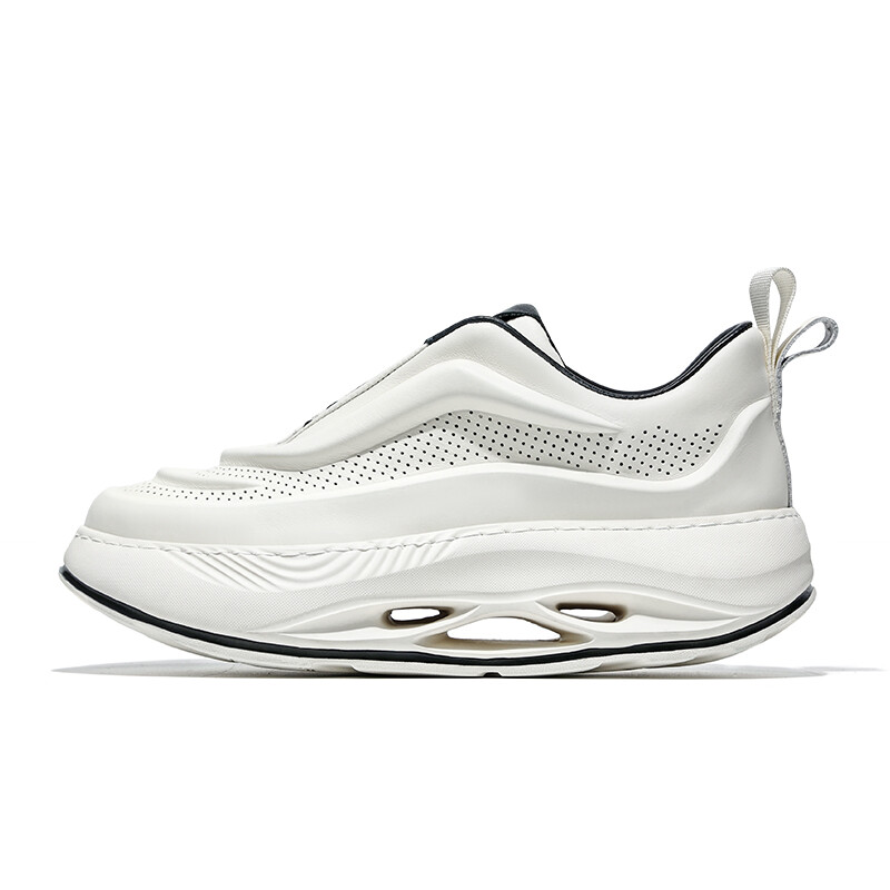 Кроссовки MOERBAI Space Capsule Series Lifestyle Shoes Unisex Low-top, белый/черный