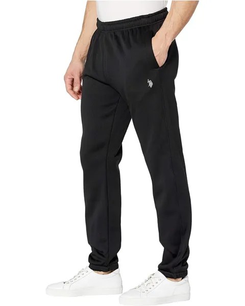 Брюки U.S. POLO ASSN. Pocket Fleece Pants, черный