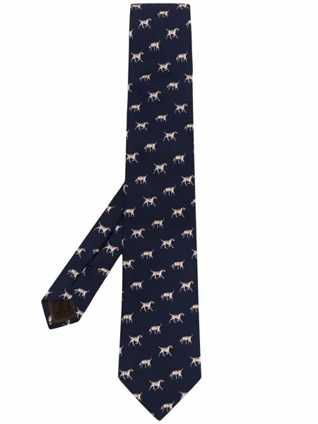 Church's шелковый галстук с принтом