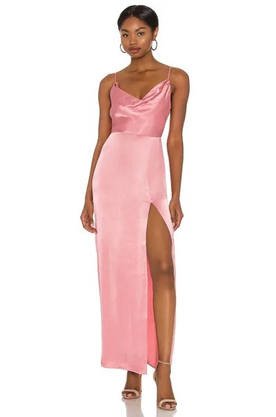 Платье NBD Lila Gown, цвет Mauve Pink