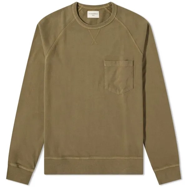 Свитшот Officine Generale Chris Pigmenbt Dyed Crew Sweat