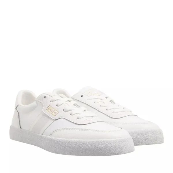 Кроссовки court sneakers low top lace deckwash Polo Ralph Lauren, белый