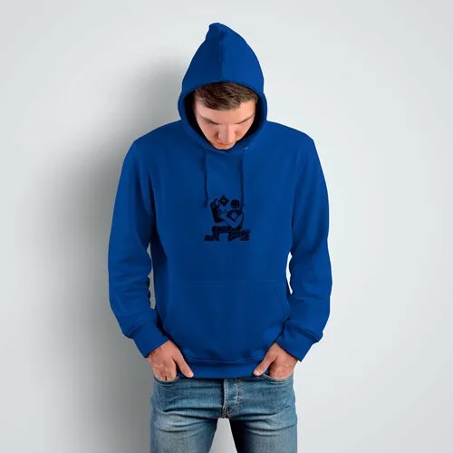 Худи Us Basic, размер XL, синий
