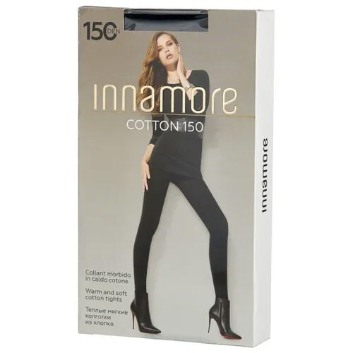 Колготки Innamore Cotton 150 den, размер 4-L, nero (черный)