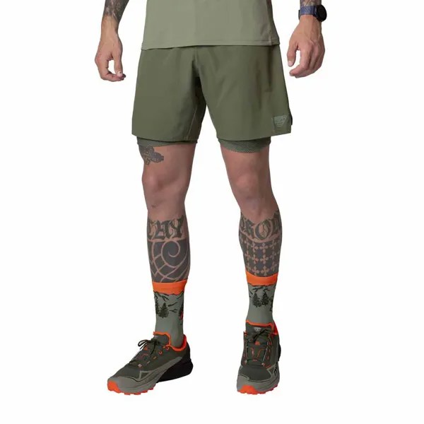 Шорты Dynafit Alpine Pro Shorts 2 In 1, зеленый