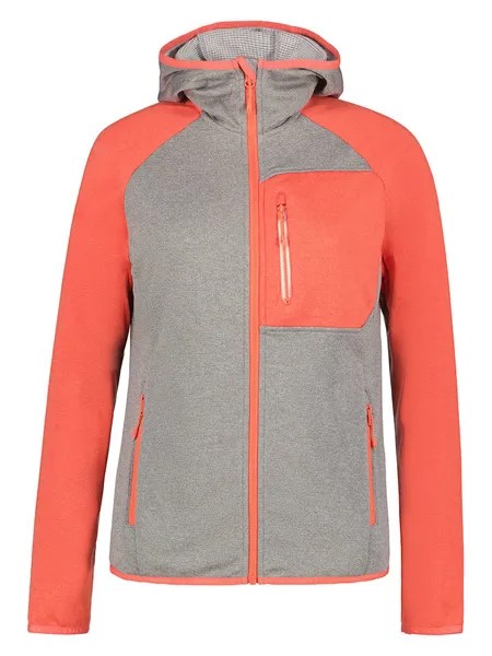 Флисовая куртка Icepeak, цвет grau/rot