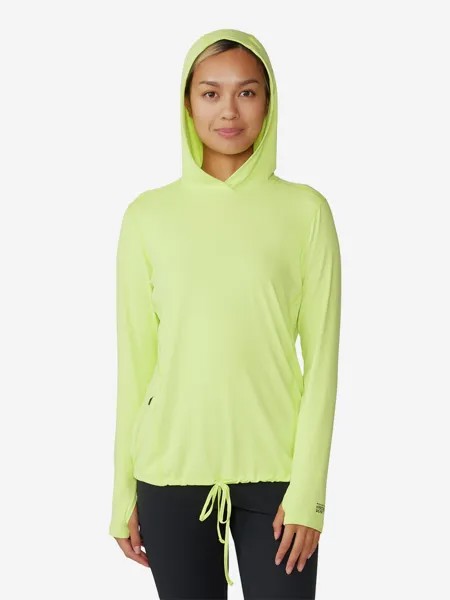 Худи женская Mountain Hardwear Crater Lake Long Sleeve Hoody, Желтый
