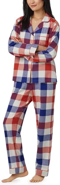 Пижама Bedhead PJs Long Sleeve Flannel Classic PJ Set, цвет Harvest Plaid
