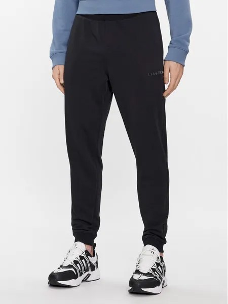 Спортивные брюки стандартного кроя Calvin Klein, черный
