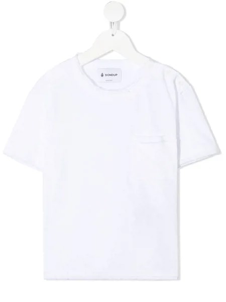 DONDUP KIDS футболка с карманом и короткими рукавами