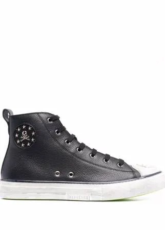 Philipp Plein высокие кеды Megastar