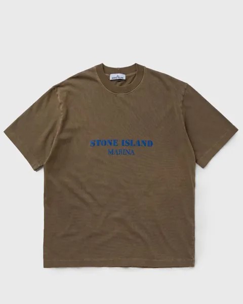 Футболка Stone Island Marina Cotton Jersey Ss T-Shirt, цвет walnut