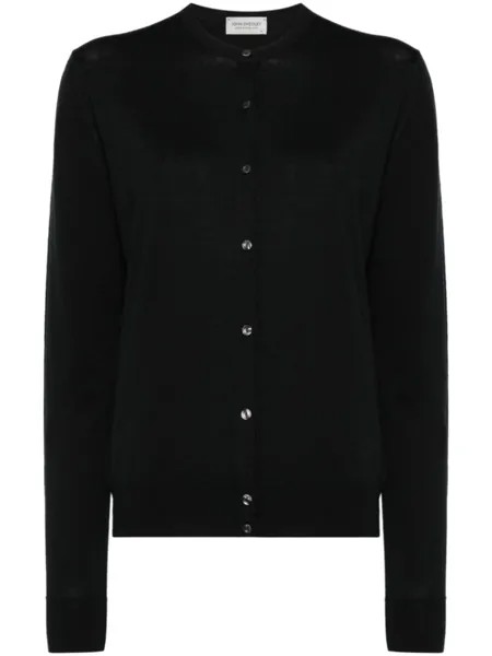 John Smedley кардиган Rose, черный