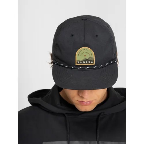 Кепка Armada Five Panel, размер OneSize, черный