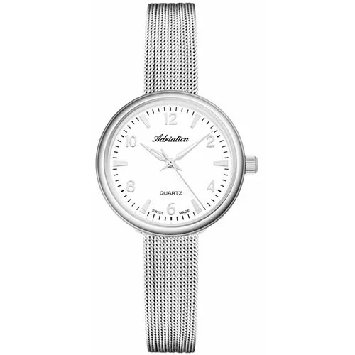 Наручные часы Adriatica 84636, белый, серебряный