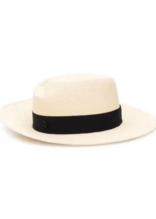 Maison Michel классическая соломенная шляпа