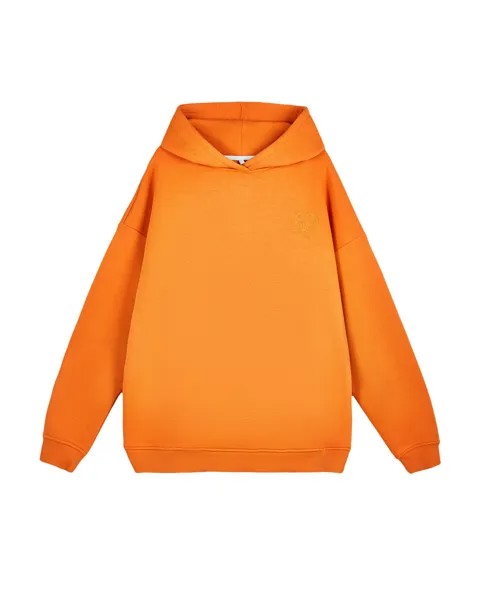 Худи женское Atmosphere Classic 01 оранжевое ONE SIZE