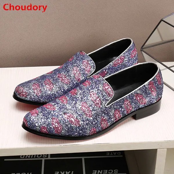 Мужская классическая обувь Choudory с острым носком, разные цвета, мужская обувь, Италия, роскошные броги, деловые туфли, мужская обувь на плоской подошве, мужская обувь