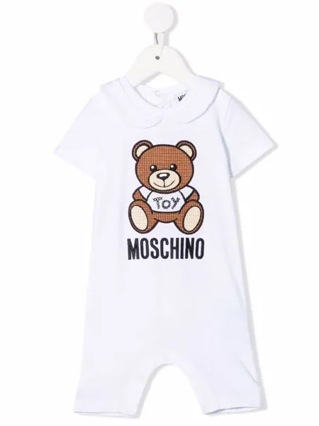 Moschino Kids ромпер Toy с логотипом