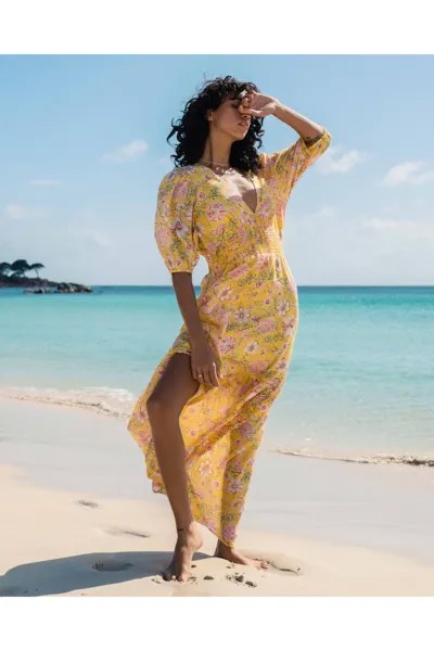Billabong Платье для женщин/девочек Billabong, желтый