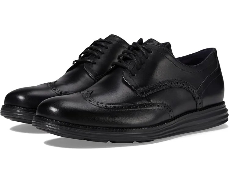 Оксфорды Cole Haan Originalgrand Shortwing, цвет Black/Black
