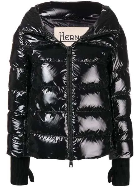 Herno shiny padded coat