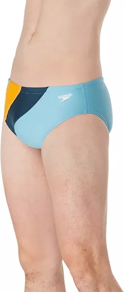 Мужские трусы Speedo с цветными блоками One, синий