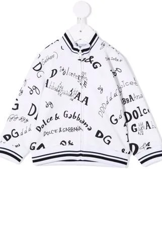 Dolce & Gabbana Kids толстовка с логотипом