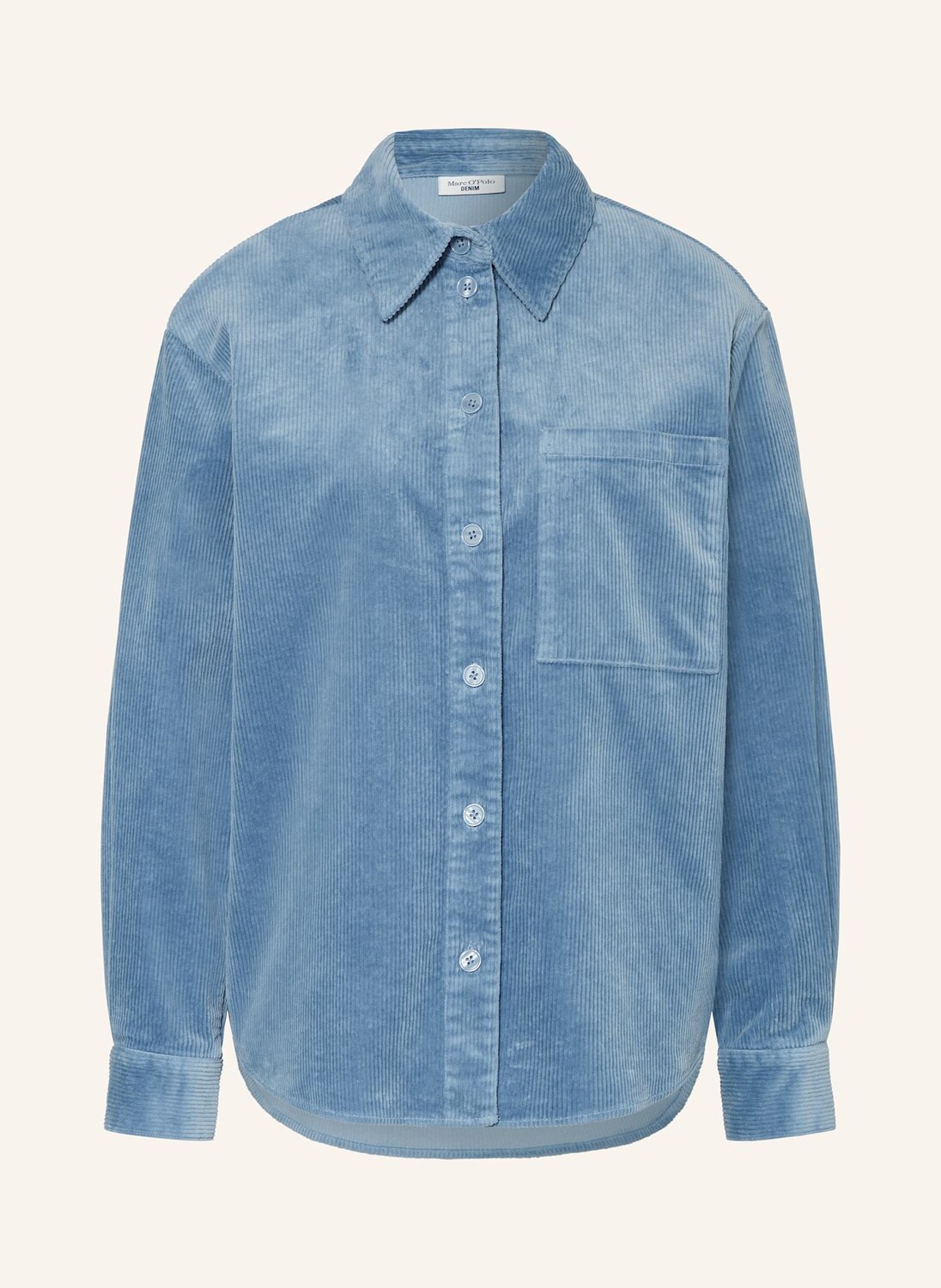 Вельветовая рубашка Marc O'Polo DENIM, синий