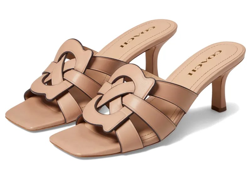 Туфли на каблуке COACH Tillie Leather Sandal