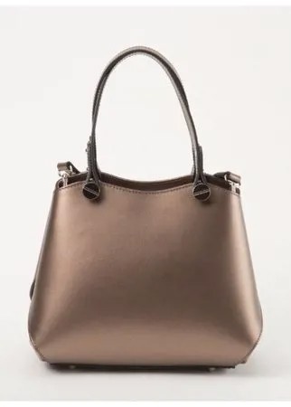 Сумка женская итальянская Roberta Firenze laminato 725 бронзо