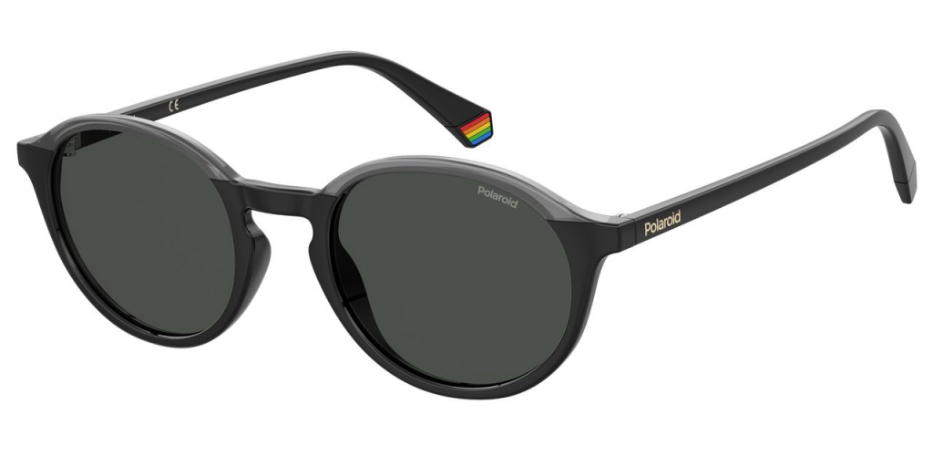 Солнцезащитные очки унисекс Polaroid PLD 6125/S BLACKGREY