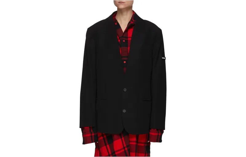 Balenciaga Мужской Деловой Костюм, цвет Black