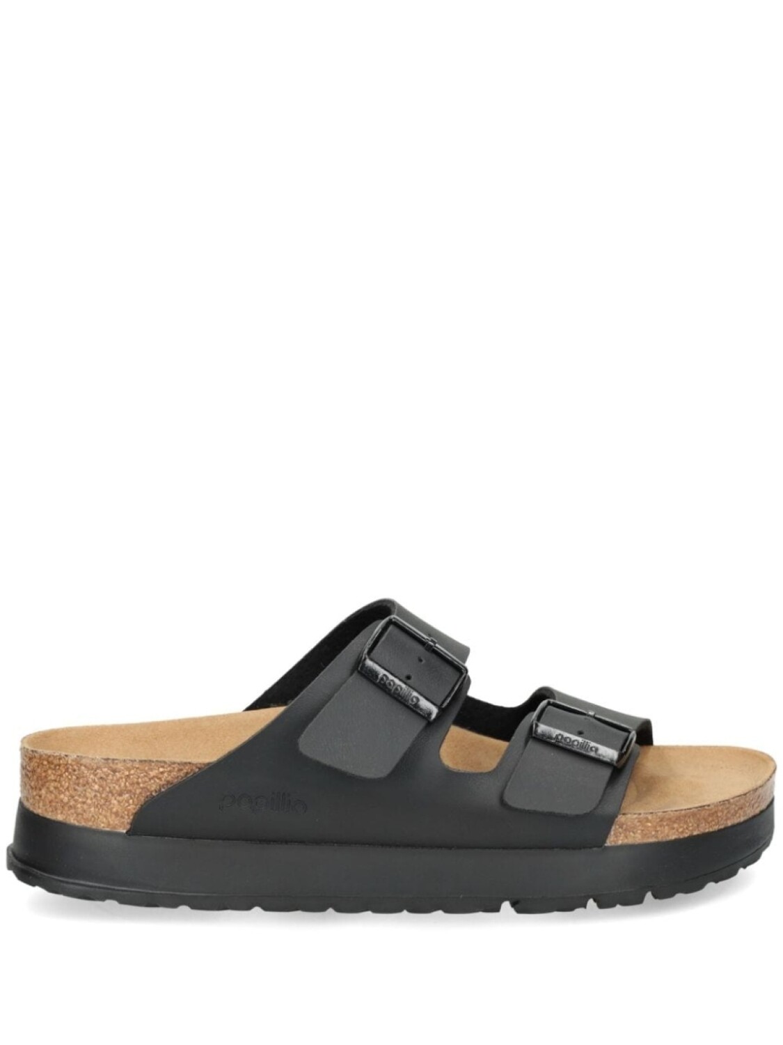 Шлепанцы Arizona 25 на платформе Birkenstock, черный