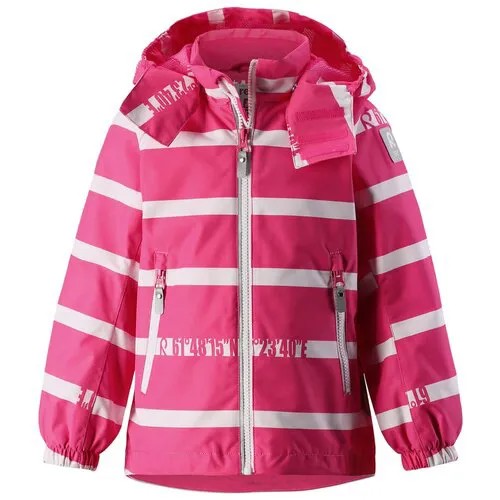 Куртка REIMA 521596-4419 для девочки, цвет розовый, рус.размер 104