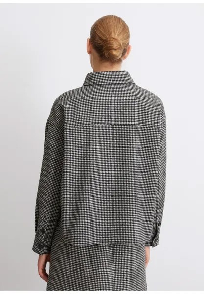 Легкая куртка OVERSHIRT BOXY SHAPE MODERN DETAILS Marc O'Polo, черный