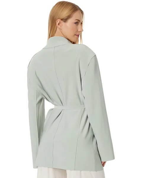 Куртка Norma Kamali Oversized Single Breasted Jacket, цвет Dried Sage