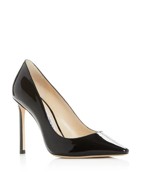 Женские туфли-лодочки Romy 100 с острым носком Jimmy Choo