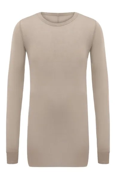 Лонгслив из вискозы и шелка Rick Owens