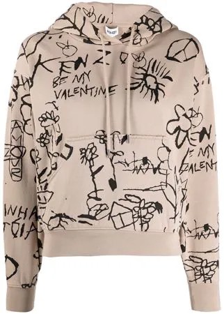 Kenzo худи с принтом