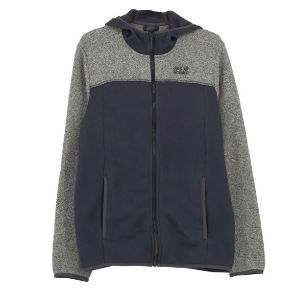 Куртка Jack Wolfskin Jacke Elk Hoodie Fleece, серый