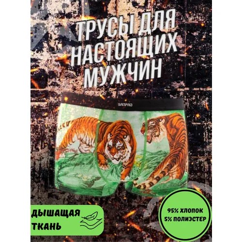 Трусы Shumiloff, размер 44-46, зеленый
